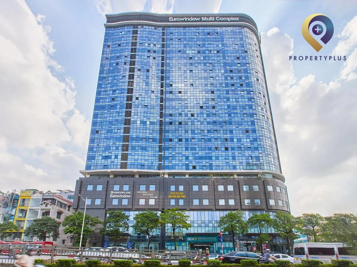 Exterior view of Eurowindow Multi Complex building in Cau Giay, Hanoi.